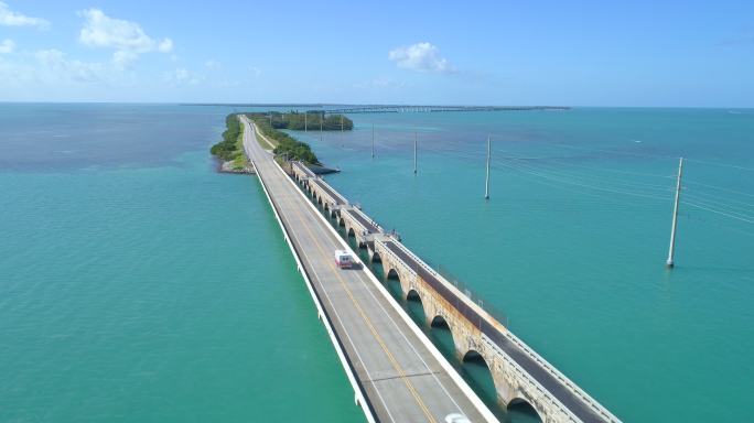 大桥景观跨海大桥跨海公路