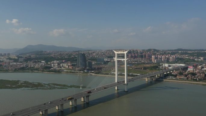 晋江大桥航拍视频