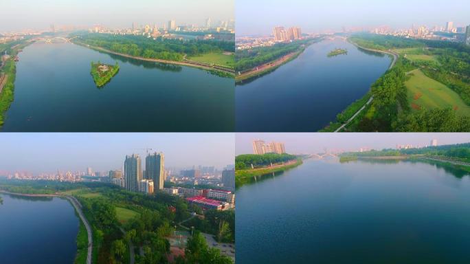 魅力中国 河南漯河沙河航拍