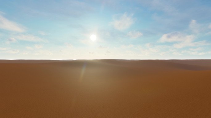 沙漠4K唯美时间变化