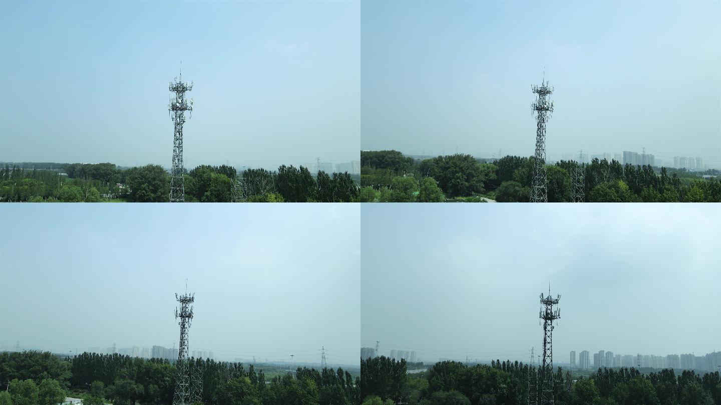 5g基站网络通信设施建设信号发射塔