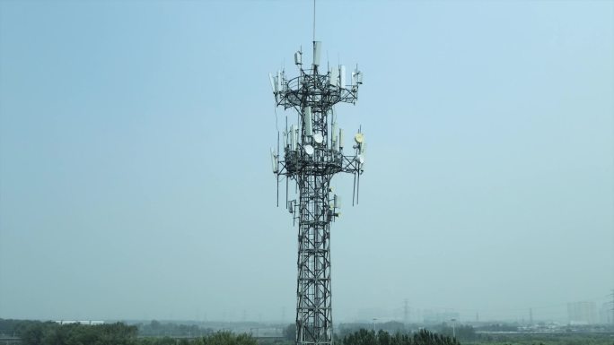 5G基站铁塔设施移动互联网络通信