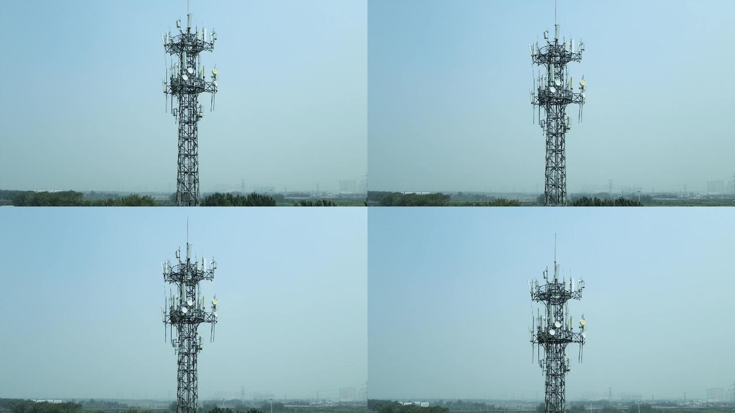 5G基站铁塔设施移动互联网络通信