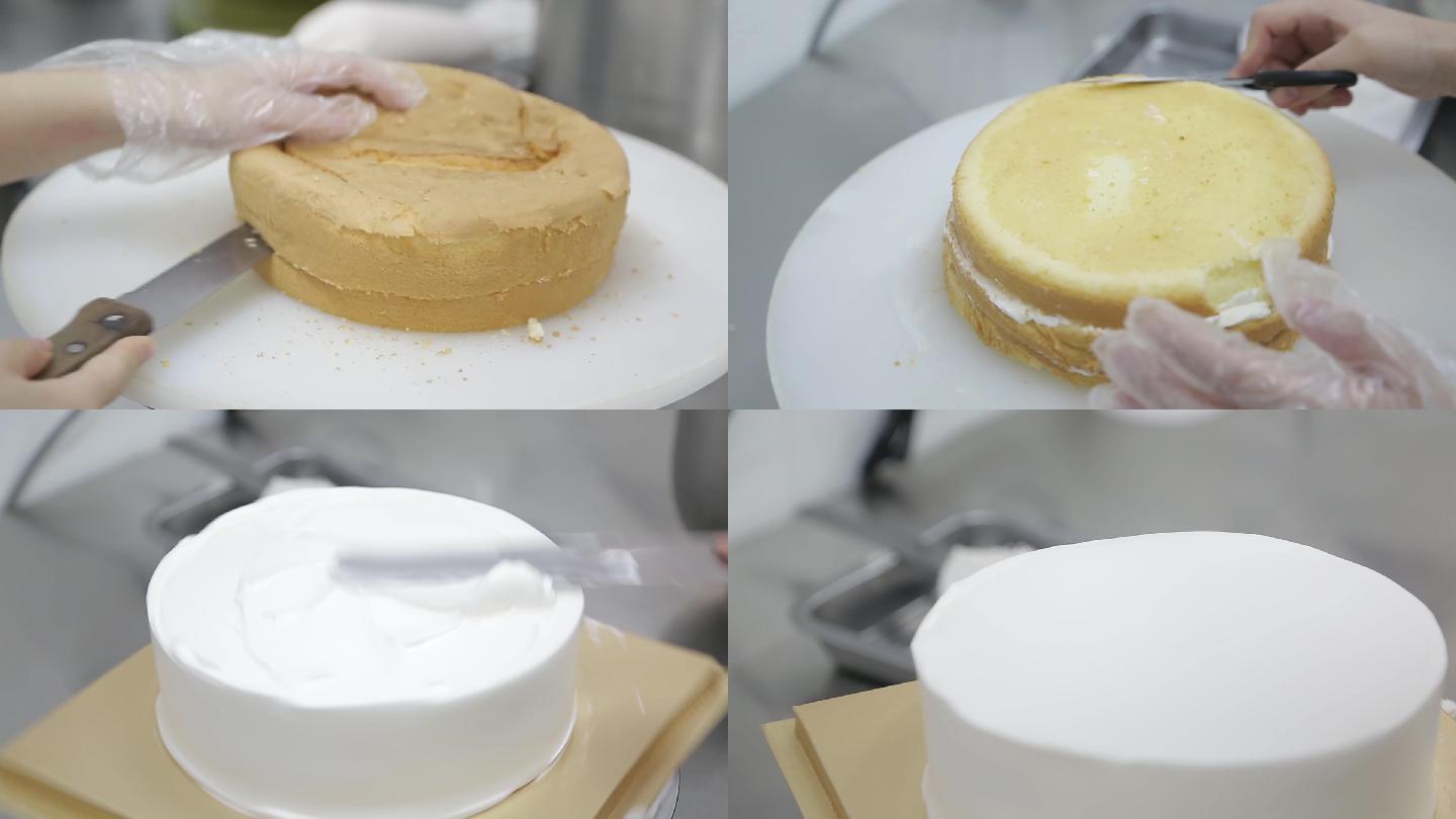 生日蛋糕制作过程