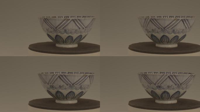 陶瓷瓷器碗展示
