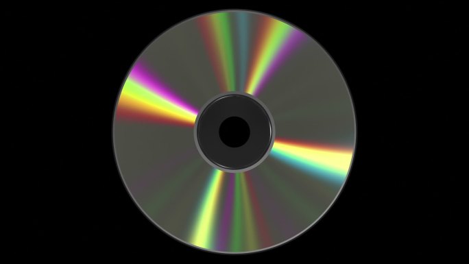 彩虹光碟。