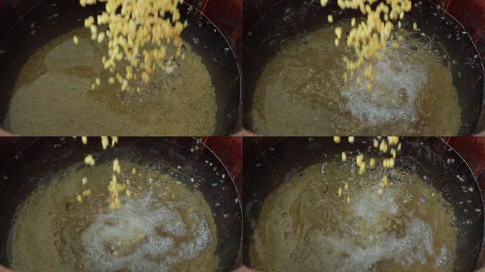 黄豆入水高速做豆浆豆腐步骤
