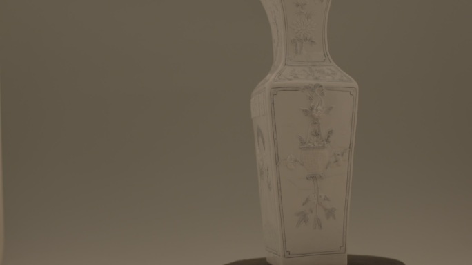 陶瓷瓷器花瓶展示