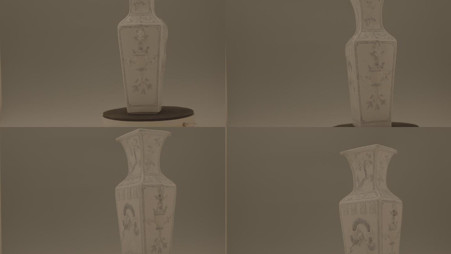 陶瓷瓷器花瓶展示