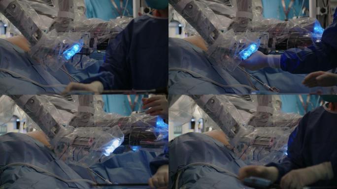 使用达芬奇手术系统的微创机器人手术