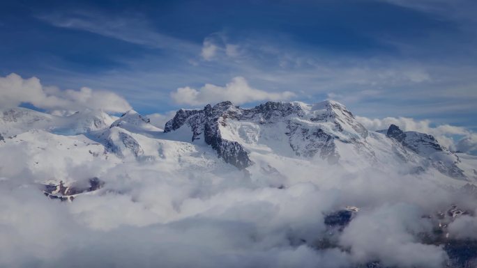 雪山延时