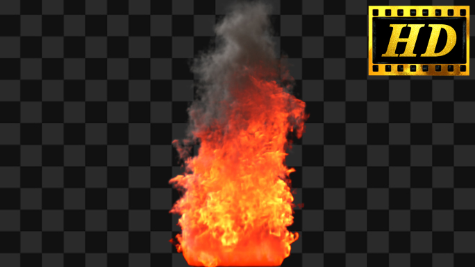 特效火烈火燃烧【透明通道】61B