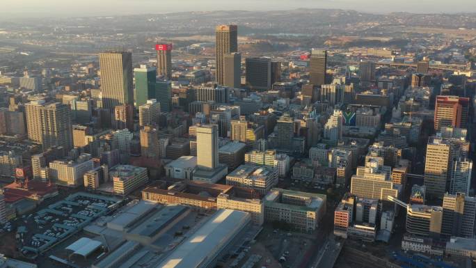 南部非洲第一大城市：约翰内斯堡电视塔日出