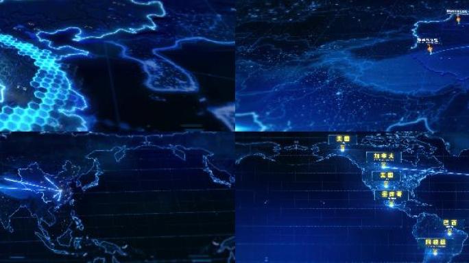 科技地图连线辐射全国
