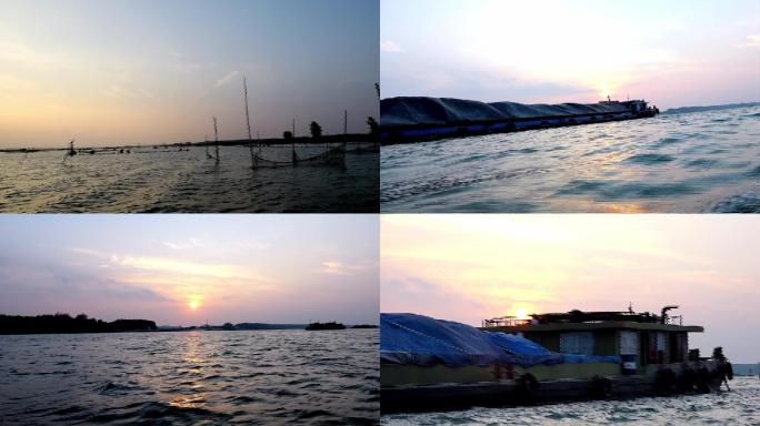 魅力中国 夕阳下的大运河