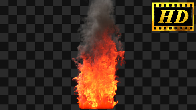 狼烟篝火烈焰【透明通道】62B