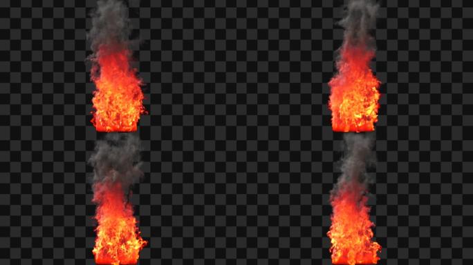 狼烟篝火烈焰【透明通道】62B