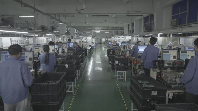 大型工厂 自动化生产线