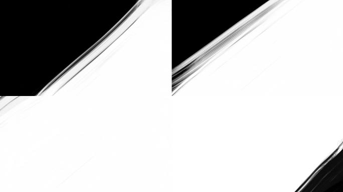 抽象画笔对角线笔划黑白过渡背景
