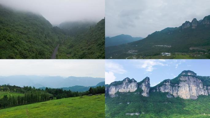 重庆仙女山风景延时航拍