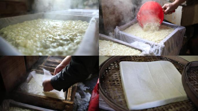 豆腐制作传统手艺家庭作坊