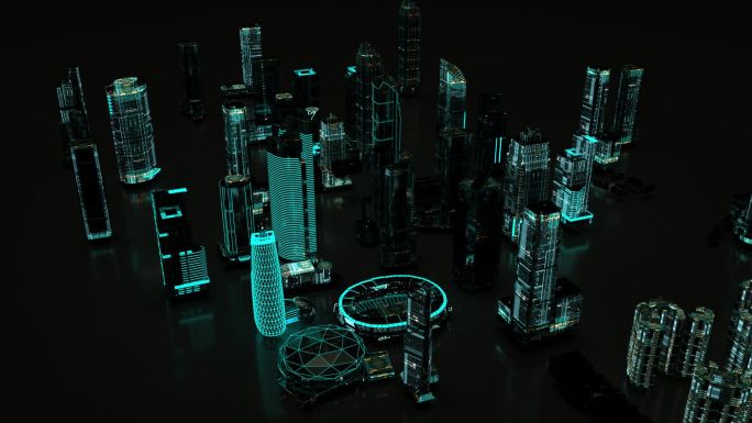 科技虚拟城市