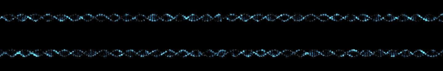 4K原创科技旋转DNA链