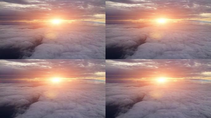 日落天空视频素材