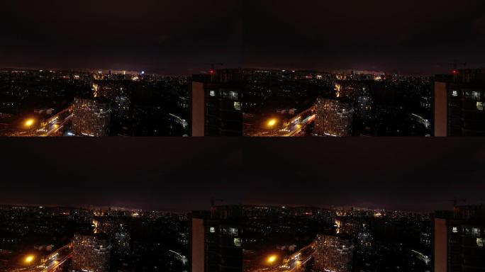 长沙城市夜景延时
