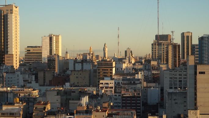 阿根廷布宜诺斯艾利斯城市景观