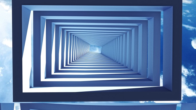 隧道 地产 光影 概念 宣传片 空镜头