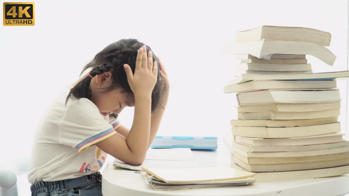 学生学习压力大【原创可商用】