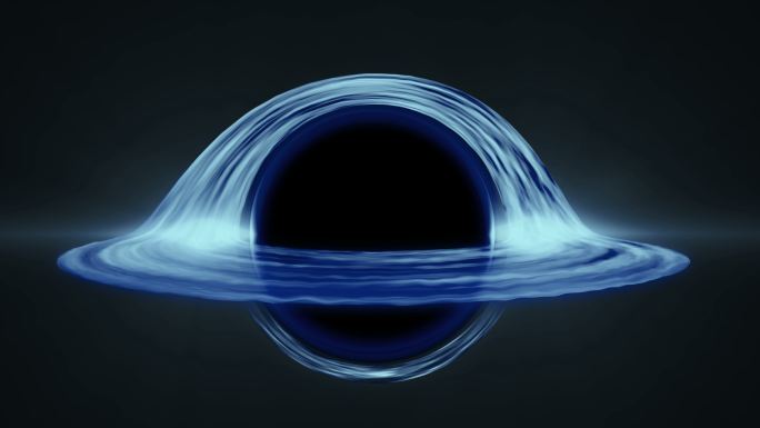蓝色粒子流动背景燃料和发电科学天文学