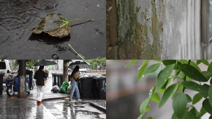 雨慢动作