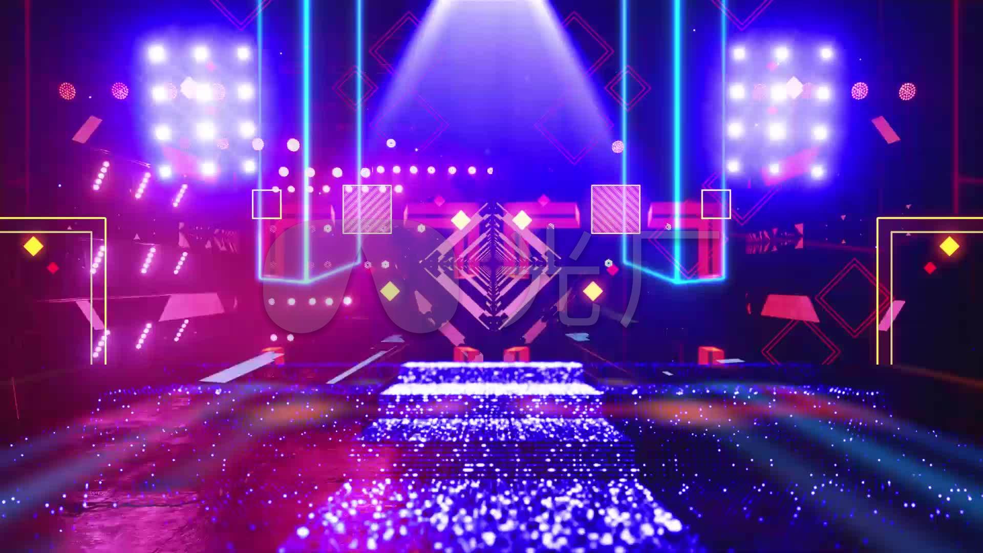 fire抖音热歌动感快闪灯光秀_1920x1080_高清视频素材下载(编号