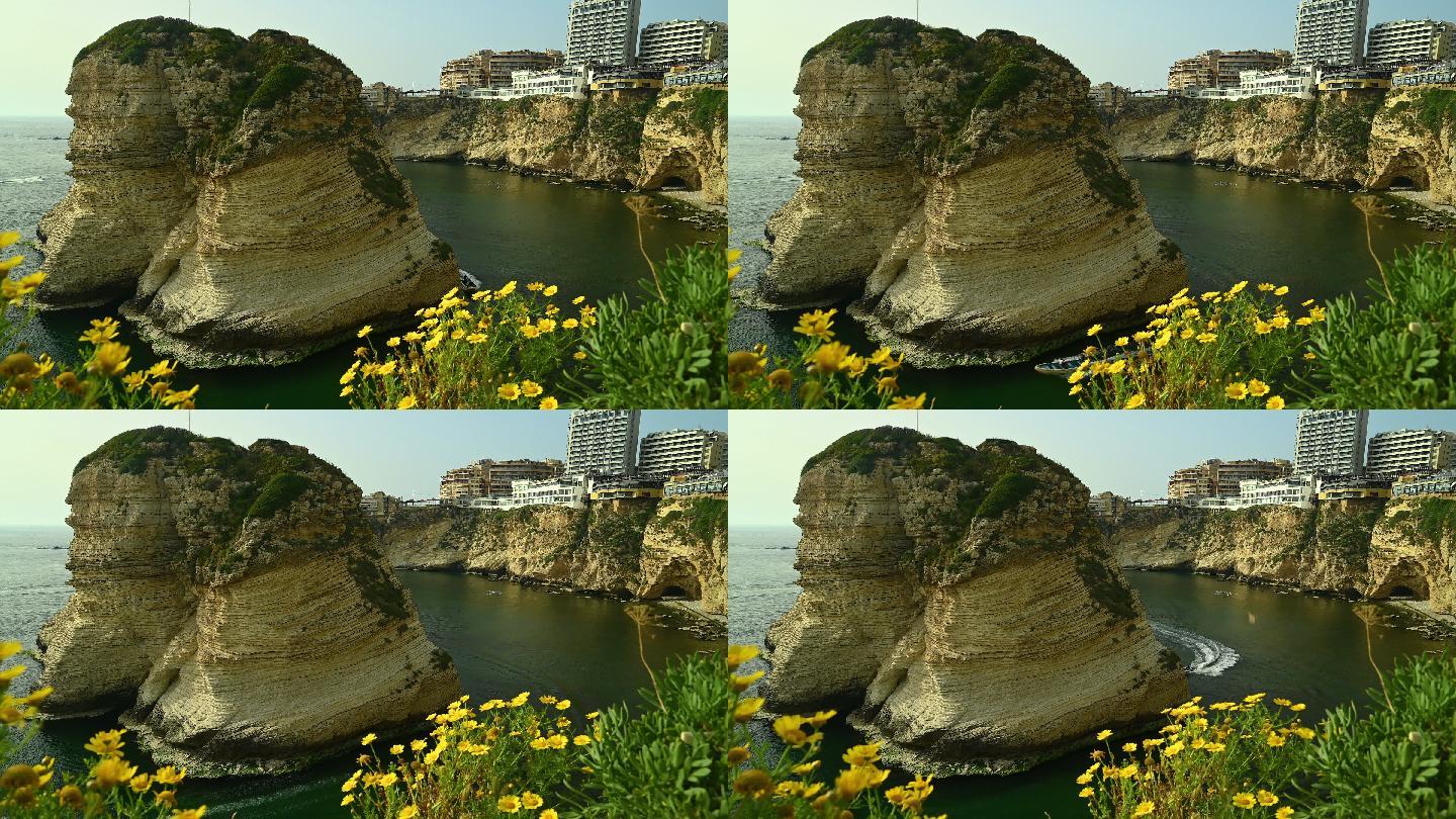 黎巴嫩的拉乌什岩实拍
