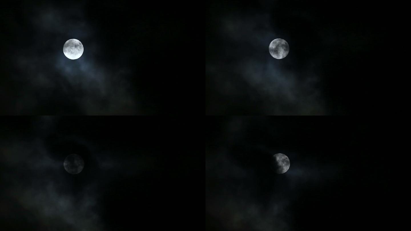 云端满月