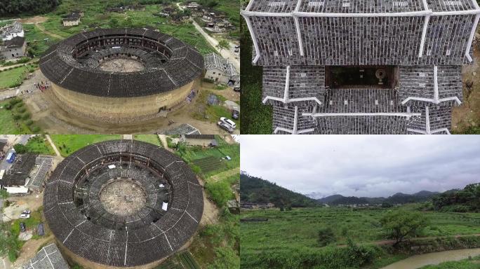 2K福建土楼风光民宿航拍