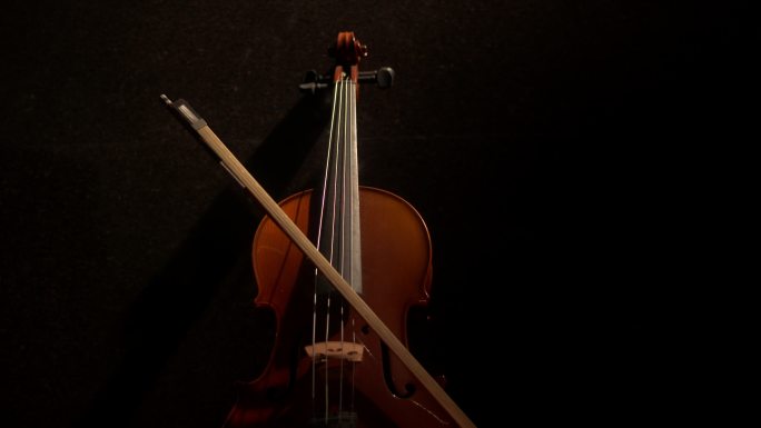 小提琴特写乐器 4K