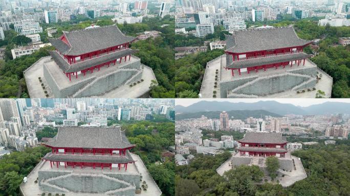 镇海楼航拍视频