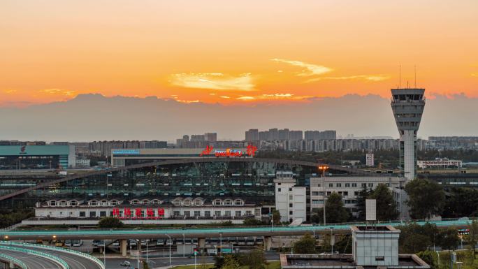 4K成都城市空镜延时