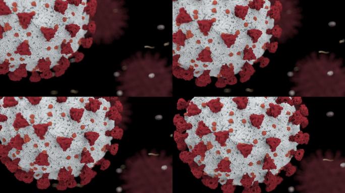 冠状病毒疾病模型宣传片广告视频素材纪录片
