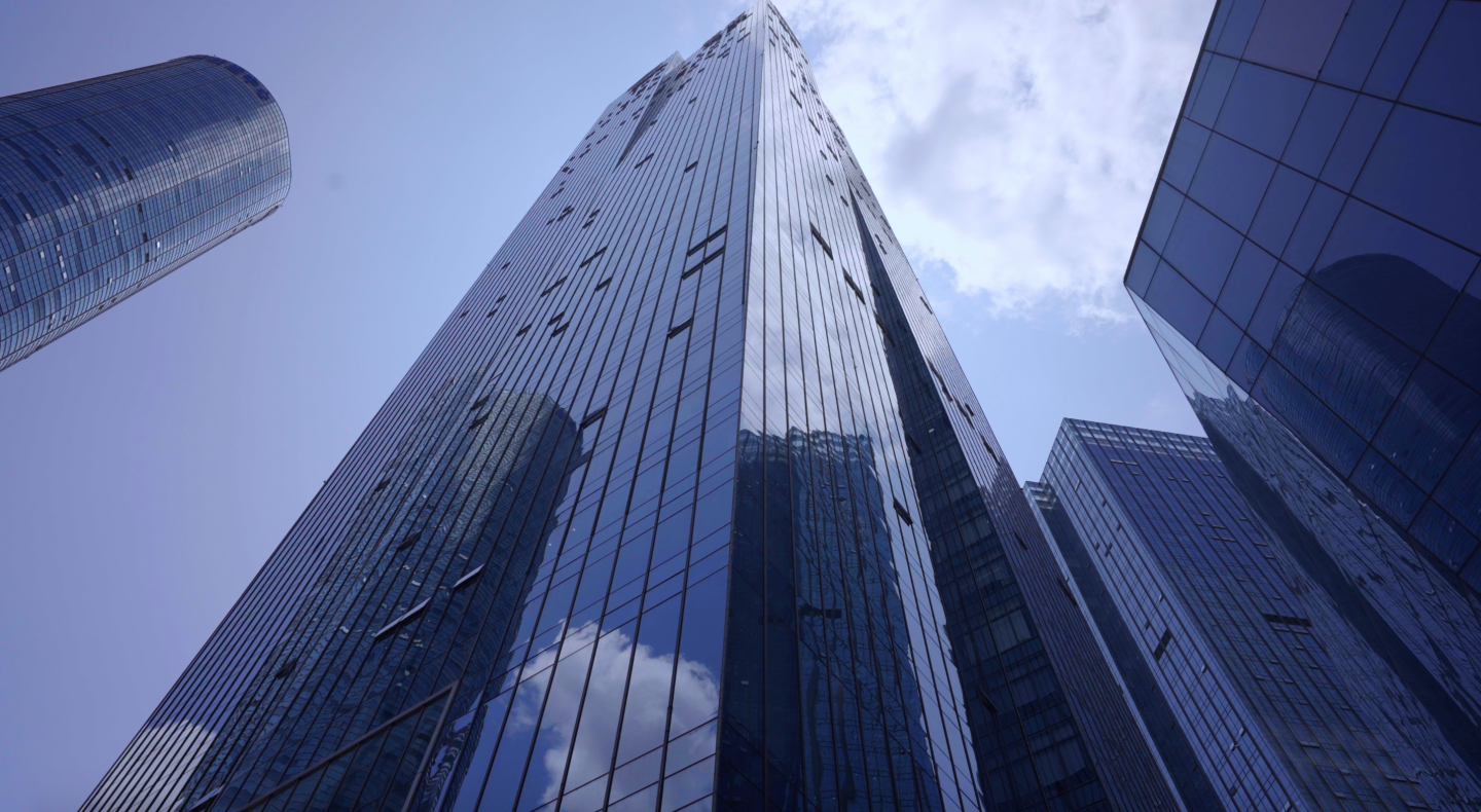4K城市高楼-CBD写字楼-商务金融大厦