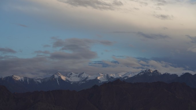 【原创】格尔木 青藏高原 雪山 延时