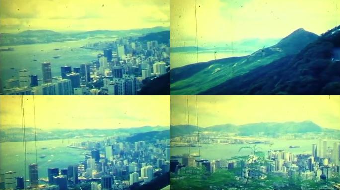 80年代香港全景风光