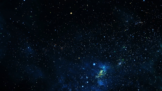 【4K宇宙】暗黑星空幻想银河未来虚拟探索