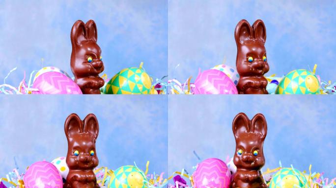复活节巧克力兔子篮