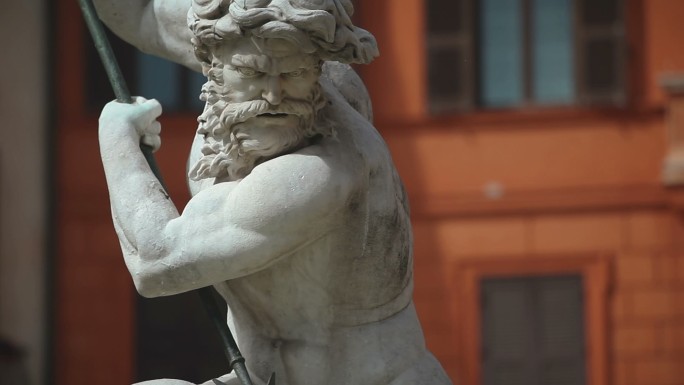 罗马纳沃纳广场的海王星雕像