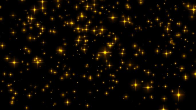 星光闪烁移动粒子图形动画背景