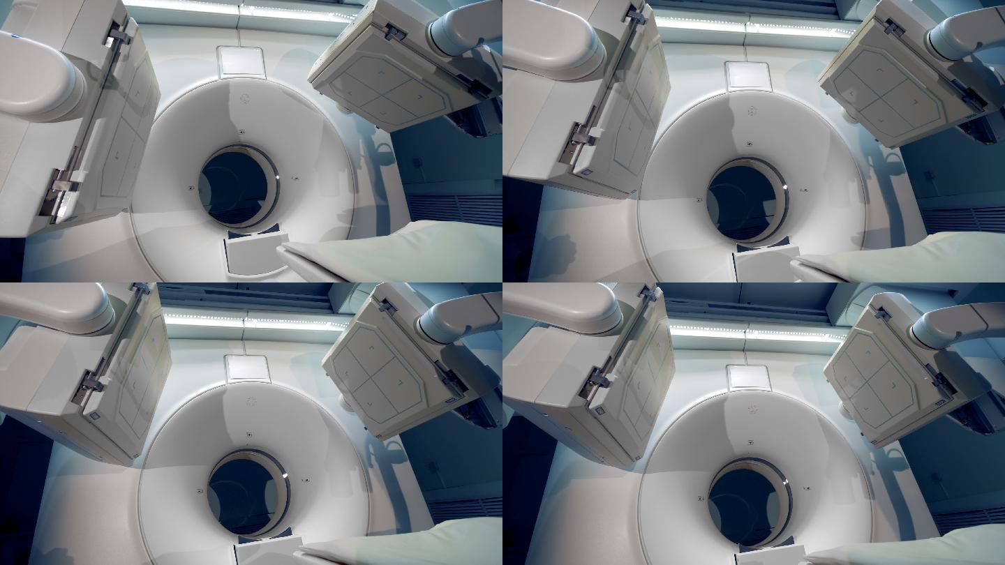 断层扫描仪医生填写病例放疗诊断医疗扫描仪